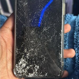 Black Screen Protector for Damaged Smartphones